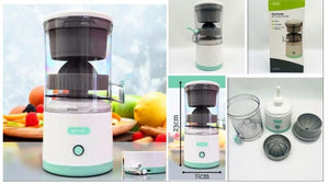 Exprimidor Eléctrico Recargable - Jugo Natural en Segundos